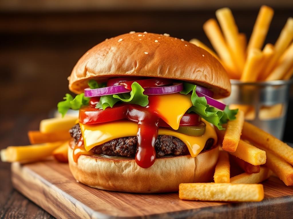 Bud's Classic Cheeseburger